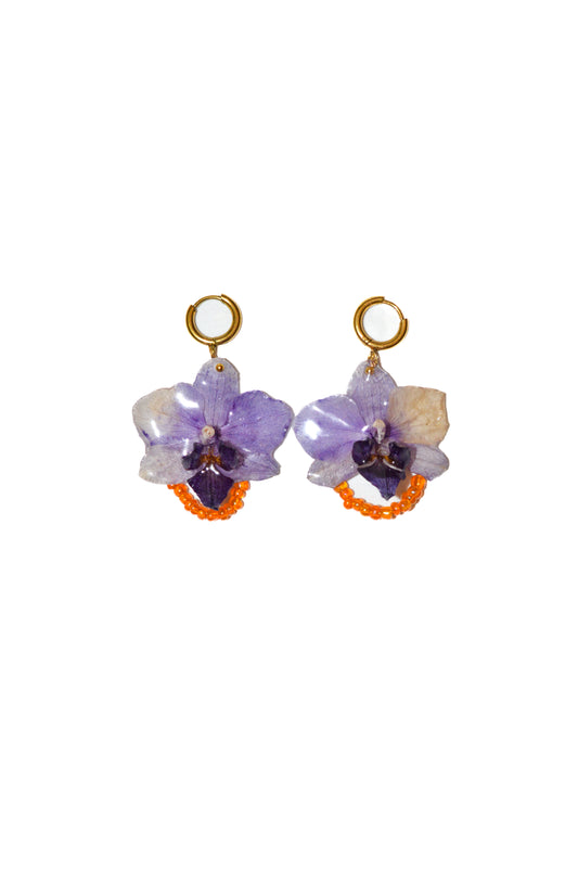 Pendientes Naranja y Fiesta