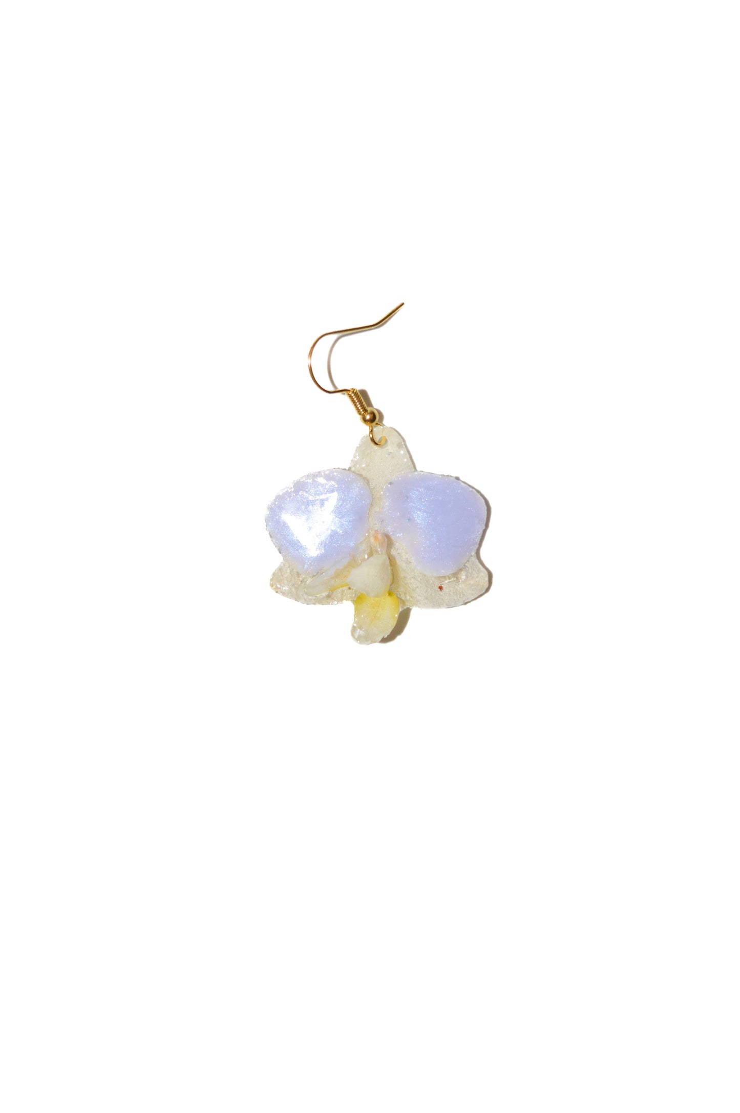 Pendientes Orquídea Bahía Azul