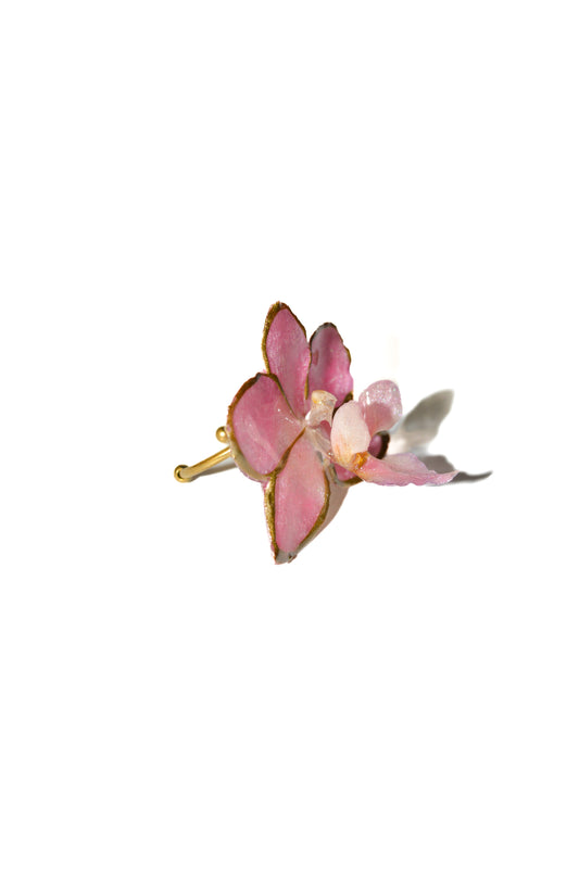 Anillo Orquídea Cherry