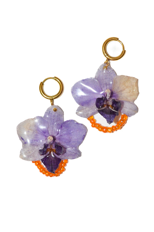 Pendientes Naranja y Fiesta