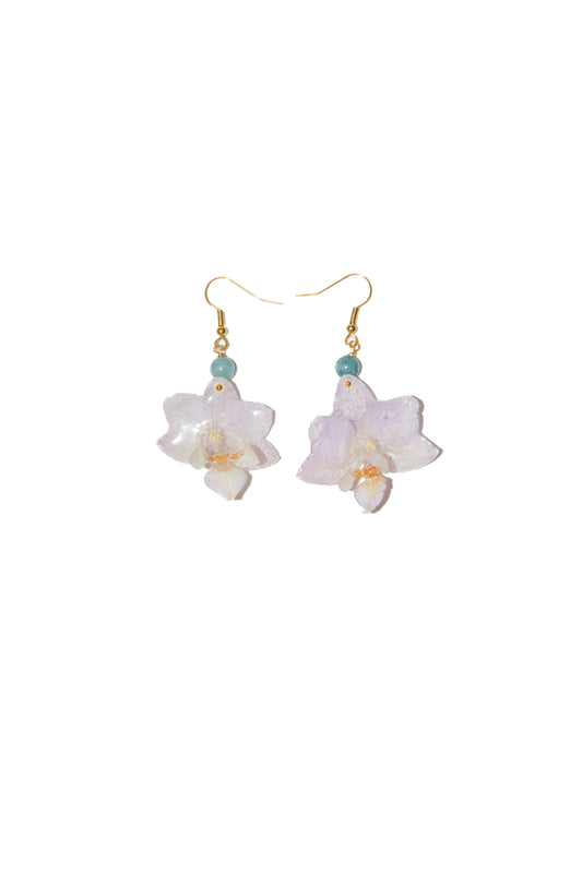 Pendientes Orquídea Cascada