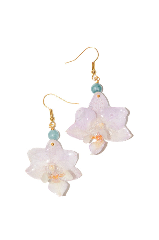 Pendientes Orquídea Cascada
