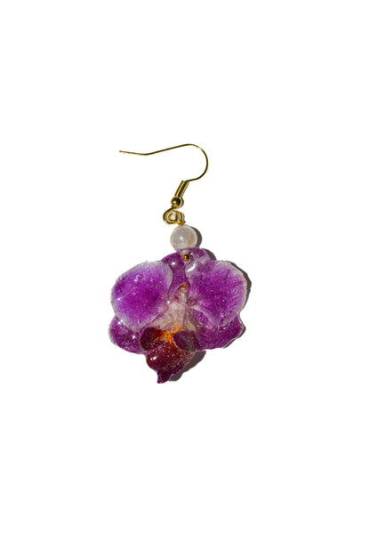 Pendientes Perla Floral