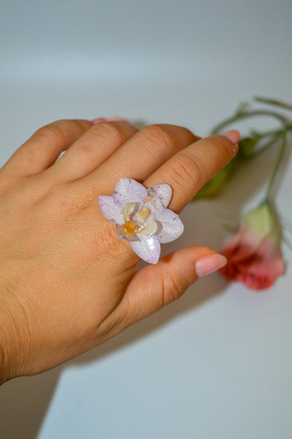 Anillo Orquídea Lila