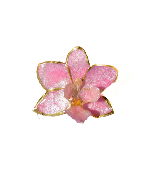 Anillo Orquídea Cherry