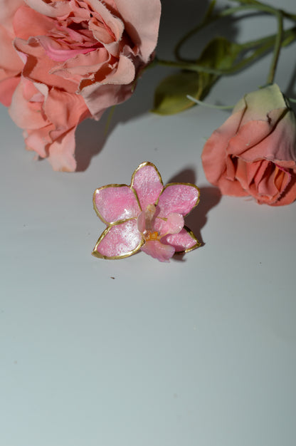 Anillo Orquídea Cherry
